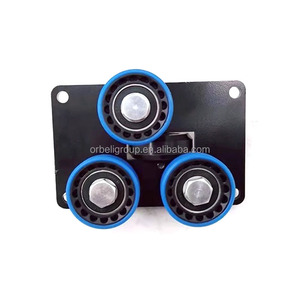 Hiện đại thang máy con lăn hướng dẫn Giày phụ tùng cho thang máy tốc độ cao ISO9001 chứng nhận - Product Image 5