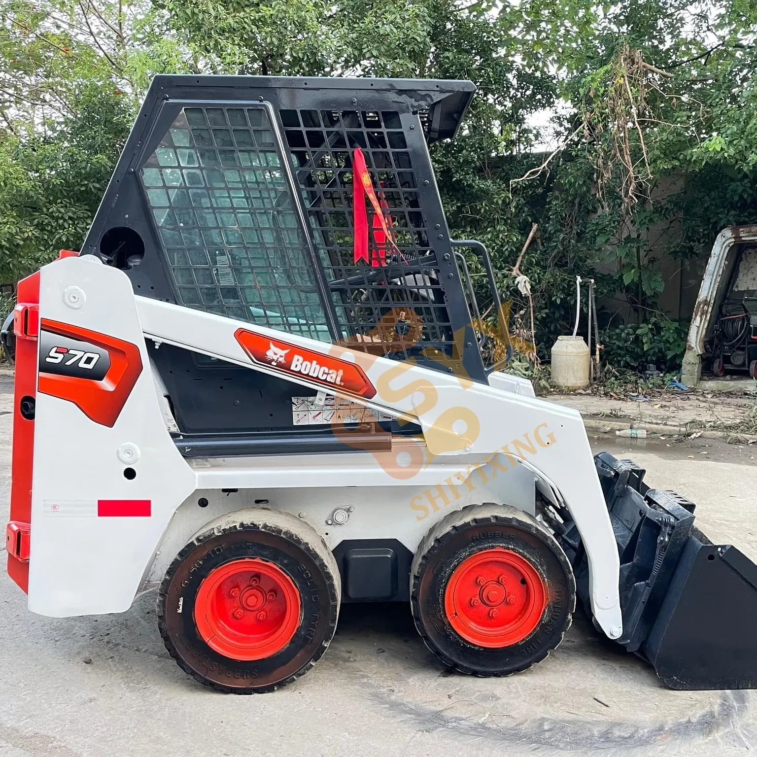 Mini escavadora original BOBCAT S70 alta operação alta qualidade SKID STEER CARREGADOR com CE bom estado