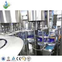 Máquina Llenadora de Botellas Grandes de 800 BPH, 5-15 L, Modelo XGF8-8-4