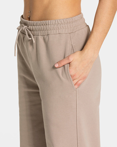 Logo personalizzato all'ingrosso <span class=keywords><strong>pantaloni</strong></span> sportivi Vintage <span class=keywords><strong>cotone</strong></span> francese Terry <span class=keywords><strong>pantaloni</strong></span> <span class=keywords><strong>pantaloni</strong></span> da jogging a gamba dritta per le donne <span class=keywords><strong>pantaloni</strong></span> della tuta a gamba larga - Product Image 6