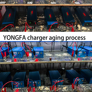 Chargeur de batterie lithium-ion YONGFA 10A 12V avec mode de charge triphasé/quadrphasé et ampèremètre à aiguille utilisant la technologie pulsée - Product Image 6