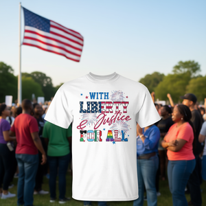 T-shirt Liberté et justice pour tous, fierté des droits de l'homme - Product Image 3