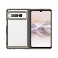 Sacs gonflables Coin antichoc Protecteur Crystal Acrylic Gel Bumper Phone Cover Transparent TPU Acrylic Case for Pixel Fold