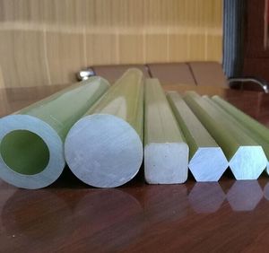 Barra de Resina Epoxi de Alta Resistencia, Material Aislante de Fibra de Vidrio Pultruido, Barra de Resina Epoxi de Alto Voltaje - Product Image 1