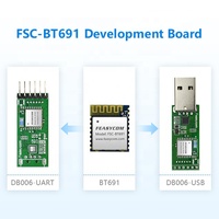 Feasycom Mini Renesas/Dialog DA14531 Bluetooth 5.1 modul BLE daya ultra-rendah energi rendah untuk Beacons/tag kedekatan/pelacak