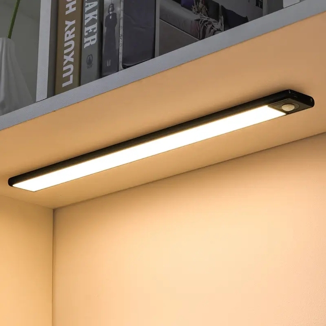 Smart Wireless Battery Usb Charging Closet Light Body Motion Sensor Under Kitchen LED Motion Sensor Cabinet Light