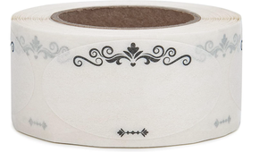 Oval Water-Soluble Dissolvable <b>Labels</b> BPA-Free No Residue Food Safe Storage <b>Labels</b> for Freezer & Microwave - Product Image 3