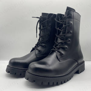 ZH,goodyear siyah parlak hakiki deri 10 inç ucuz fiyat <span class=keywords><strong>DMS</strong></span> savaş botları HSM004 - Product Image 1