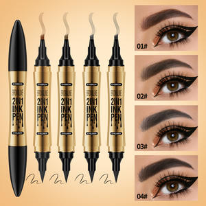Crayon à sourcils liquide bifurqué imitation sauvage à séchage rapide fabriqué en Guangdong HelloKiss, imperméable, non-florissant, double <span class=keywords><strong>eye</strong></span>-<span class=keywords><strong>liner</strong></span> - Product Image 2