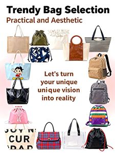 Borsa Tote Grande in <span class=keywords><strong>Tela</strong></span> Premium con Cerniera, Logo Personalizzato Stampato, Resistente all'Acqua, Personalizzabile per Spiaggia e Spesa, Rinforzata - Product Image 5
