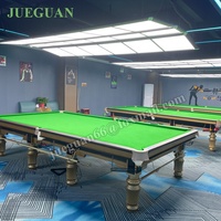 Table de billard Strachan de 12 pieds, style américain populaire, avec coussinets en acier professionnels et tissu en pure laine, couleurs personnalisables