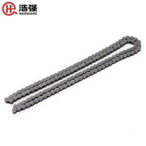 Haoqiang Double Strand Roller Chain 5 Mm Roller Diameter 10 Mm Width Standard Type For Transmission - Product Image 1