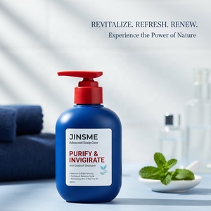 Shampooing Gel Anti-Pelliculaire OEM ODM 360ml à l'Huile d'Arbre à Thé et Menthe Poivrée, Soulagement Chimique des Démangeaisons, Hydratant pour Cheveux Gras - Product Image 5