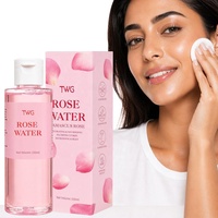 Tonique pour la peau à l'eau de rose de Damas TWG RTS 150 ml, hydratant, apaisant naturel, renforce la barrière cutanée, hydrate, éclaircit le teint