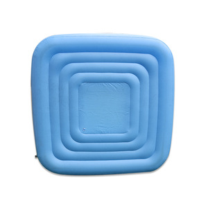 สระน้ำเป่าลมทรงสี่เหลี่ยมผืนผ้า PVC สำหรับเด็ก ใช้งานกลางแจ้ง ขนาดใหญ่ - Product Image 5