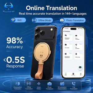 อุปกรณ์แปลภาษา X9 Mini AI รองรับ 146 ภาษา แปลเสียงพูดแบบเรียลไทม์ แปลรูปภาพ OCR ใช้งานได้ทั้งแบบออนไลน์และออฟไลน์ รองรับการใช้งานข้ามแอปพลิเคชันเพื่อการสื่อสารระหว่างประเทศ - Product Image 4