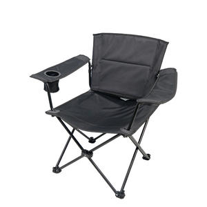 Silla Plegable para Camping con Portavasos, Tela Oxford Rectangular, 1 Asiento, para Pesca y Playa - Product Image 1