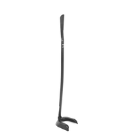 Calzador y Descalzador Largo de Mango de 76 cm (2 en 1), Calzadores y Descalzadores Modernos Negros KMINA K40001