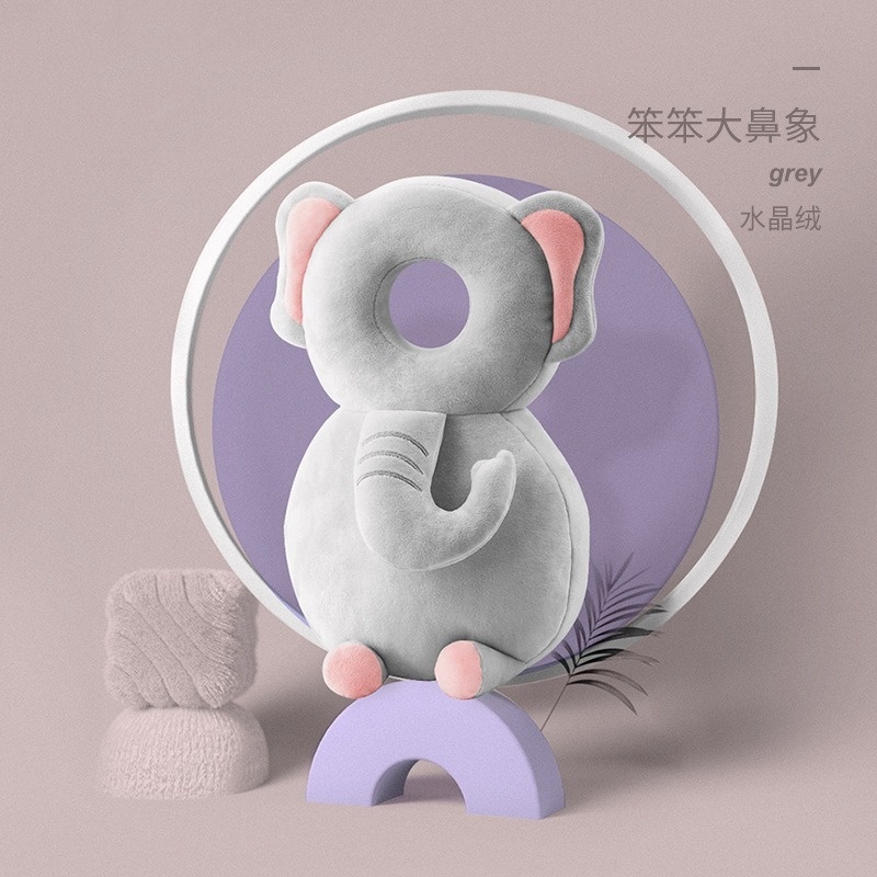 Bandoulière en peluche éléphant