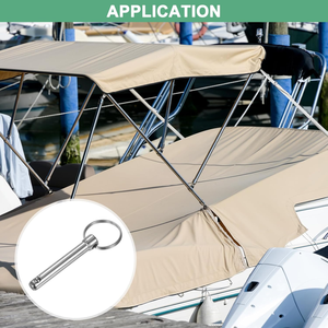 <span class=keywords><strong>Goupille</strong></span> à bille à dégagement rapide et maintien robuste personnalisable, fabriquée en alliage durable - Product Image 3