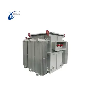 שלוש פאזי קופר שמן 80kva 1000kva 11kv 440v חבילת משנה נייד נייד 2000kva עם שנאי