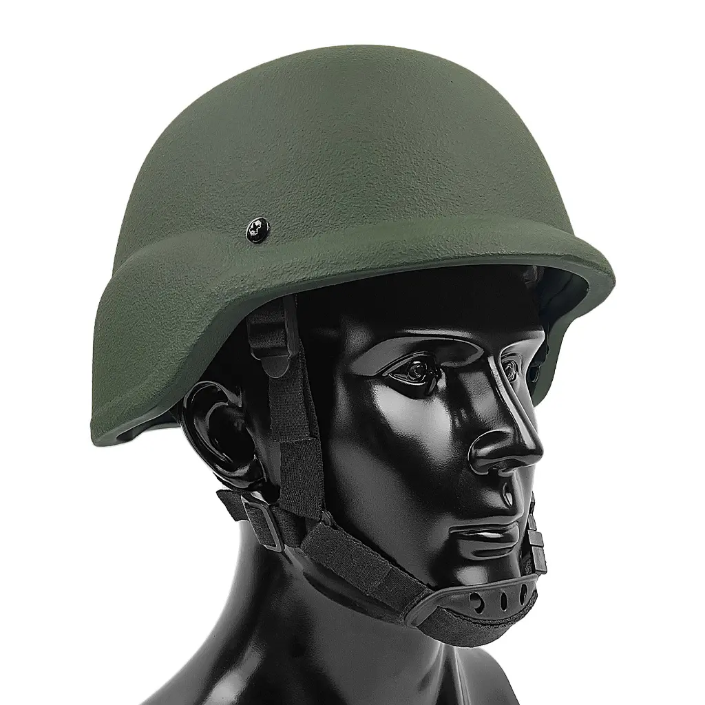 IIIA Quality PE M88 Tactical Helmet made of UHMWPE or Aramid for Head Protection in Olive Green / Black / Coyote Brown