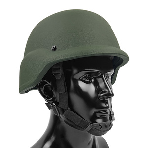 Casque tactique PE M88 de qualité IIIA en UHMWPE ou aramide pour la protection de la tête en vert olive/noir/marron coyote - Product Image 1