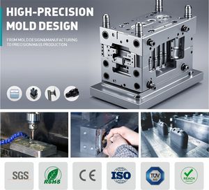 カスタムプラスチックABS/PP/PE/PC部品テクスチャ射出成形シェル付きマイクロATX - Product Image 2