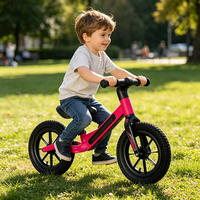 Nylon 12 pouces avec lumières et musique vélo d'équilibre pour enfants pneu en caoutchouc gonflable pour enfants manufacture chinoise
