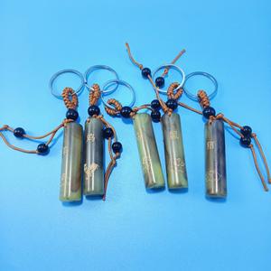 Porte-clés pendentif zodiacal cylindrique imitation corne de taureau, ornement de clé, accessoire zodiacal, vente en gros à 1 et 2 yuans - Product Image 2