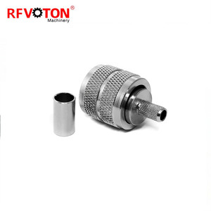 Connecteur mâle UHF PL259 à sertir pour câble coaxial RF RG58 WTR195 WTR200, convertisseur, conforme RoHS, <span class=keywords><strong>en</strong></span> stock, directement de l'usine - Product Image 2