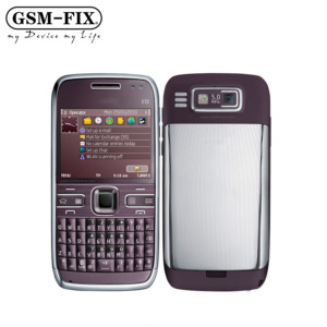 GSM-FIX para E72, Teléfono Celular Simple con Teclado <span class=keywords><strong>QWERTY</strong></span>, Desbloqueado de Fábrica Original, Súper Económico - Product Image 1