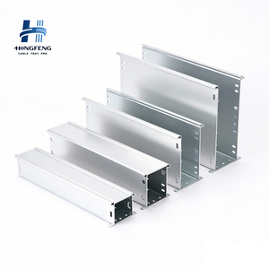 Canal de cableado galvanizado en fábrica, tipo calzadera, de 50 mm a 1000 mm de ancho x 3000 mm de largo |   Canalización Eléctrica Industrial - Product Image 1