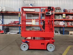 Plataforma de Trabalho Aéreo Telescópica Jiubang 6-10m - Sistema de Elevação de Alta Resistência - Product Image 4