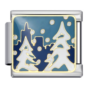 Accessoires DIY de Noël : Breloques modulaires italiennes émaillées élastiques faites à la main, pendentifs, bracelets en acier inoxydable – Vente en gros - Product Image 5