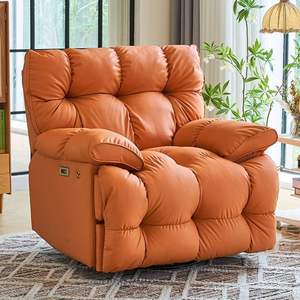 베스트 셀러 안락 의자 회전 의자 부드러운 패브릭 싱글 안락 의자 소파 흔들 의자 가정 레저 가구를위한 거실 - Product Image 1