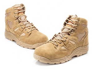 Coyote altura media combate botas tácticas antideslizante ropa de combate zapatos - Product Image 2