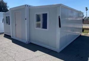 SKYLINE Maison en conteneur pliable moderne Villa en acier extensible Chambre à coucher avec <span class=keywords><strong>lit</strong></span> Idée d'étude pour les hôtels et la vie urbaine - Product Image 2