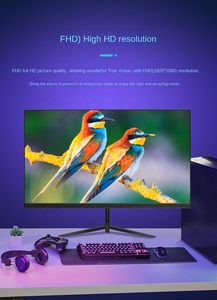 Layar LED komputer Desktop tampilan harga rendah 1K/2K melengkung 75HZ/100HZ/120HZ/165HZ/180HZ IPS Monitor game - Product Image 6
