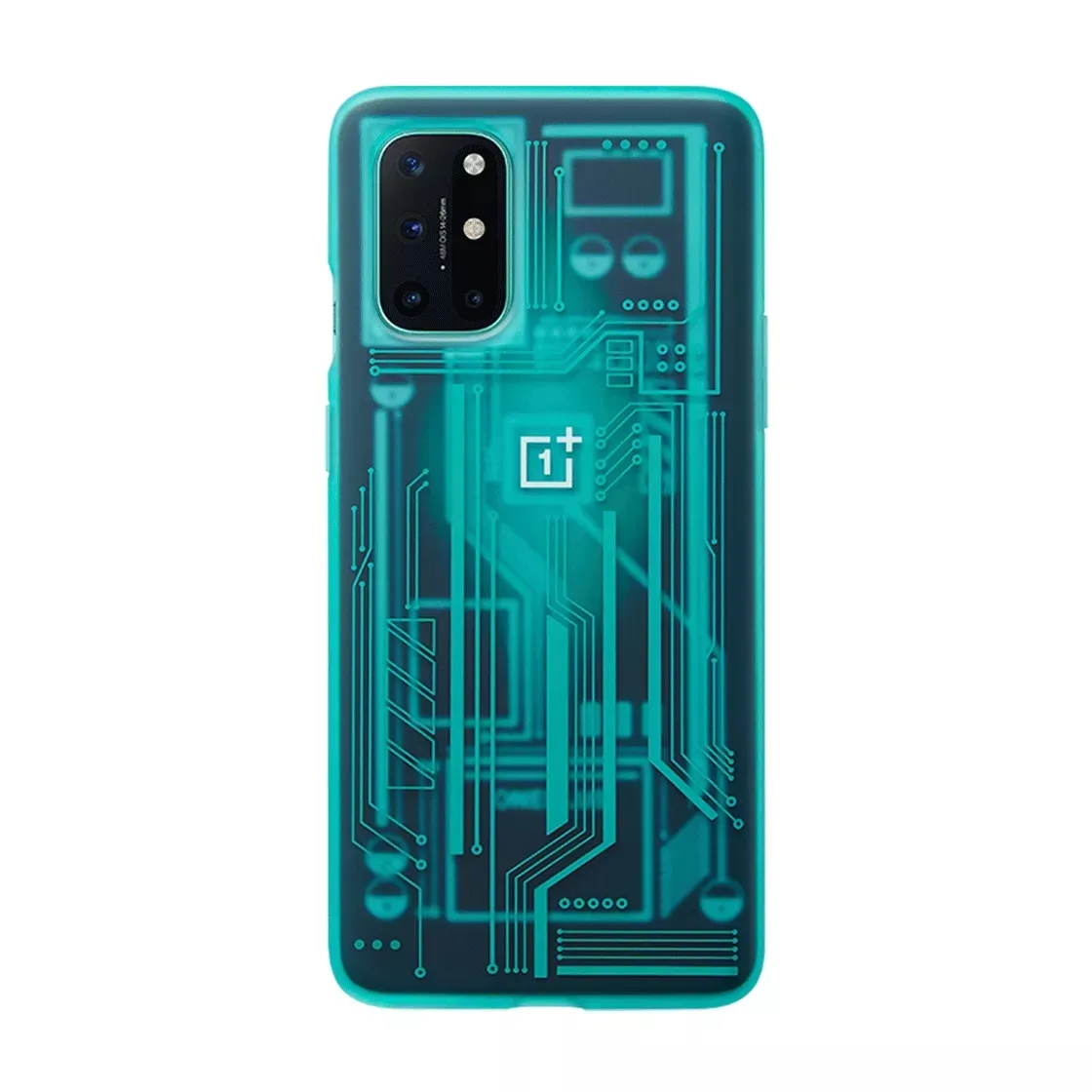 Original Oneplus 8T Case Oneplus Protective Cover Karbon Protective Case Quantum Bumper Case Cyborg Cyan