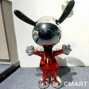 Cute Cartoon <strong>Snoopy</strong> Model TV Movie Theme Hand-painted Resin Statue Lifelike <strong>Christmas</strong> for Art Sculpture Gift - Product Image 1