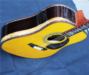 41 इंच ठोस <span class=keywords><strong>cocobolo</strong></span> handcraft ध्वनिक गिटार, आपके अनुरोध के रूप में अनुकूलित कर सकते हैं, - Product Image 6