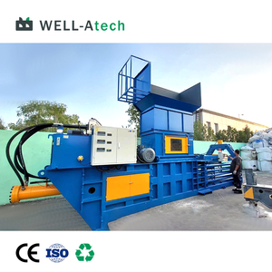 Prensa de empacadora Horizontal hidráulica de 40 toneladas, chatarra cuadrada, reciclaje de papel de desecho, película de cartón de plástico, <span class=keywords><strong>ropa</strong></span> de cartón - Product Image 5