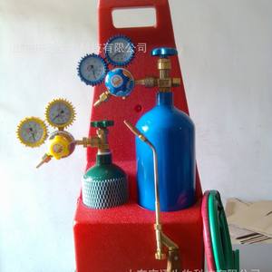 Kit de chalumeau de soudage portable à double usage avec 4L de gaz oxygène/propane, approvisionnement direct d'usine pour le soudage et la brasage - Product Image 1