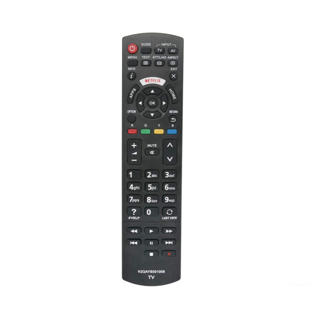 Remote Control for Panasonic Smart LED TV Netflix Buttons N2Qayb001008 N2Qayb000926 N2Qayb001013 N2QAYB001009 N2QAYB001109