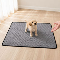 Coussin à couches pour animaux de compagnie en polyester imperméable et lavable pour toutes les saisons