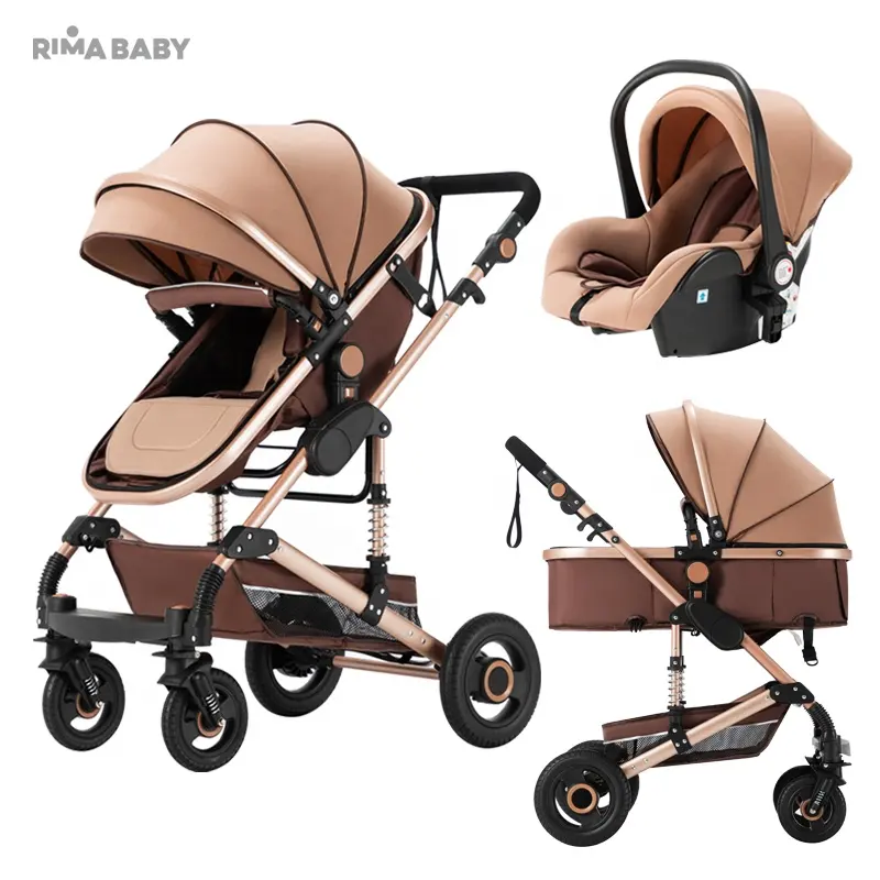 High View Qualität Lager Verkauf Baby Sport Kinderwagen mit Universal-Zubehör