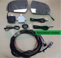 Système universel d'aide à l'avertissement de sortie de voie de voiture pour Toyota Venza Kit de système de surveillance des angles morts pour Toyota Harrier XU80
