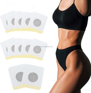 男性と女性のための卸売オーガニックスリミングパッチ脂肪燃焼灸ハーバルベリーボタンヨモギ腹パッチ - Product Image 4