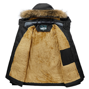 Parka d'<span class=keywords><strong>Hiver</strong></span> Personnalisée pour Homme avec Capuche, <span class=keywords><strong>Manteau</strong></span> de Sport Imperméable Grande Taille, Style Habillé, Service OEM - Product Image 6